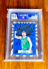 Luka Doncic 2020 Panini Clearly Donruss #7🏀HGA 9.5 GEM MT🏀My House!🏀Mavericks