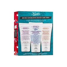 Kiehl's Richly Hydrating Hand Care Trio Lavender/Grapefruit/Salve New In Box
