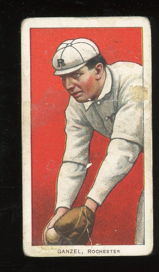 1909-11 T206 Baseball #185 John Ganzel PR