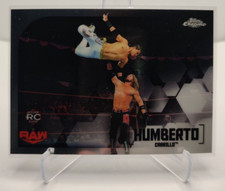 2020 Topps Chrome WWE #28 Humberto Carrillo Rookie RC wrestling card