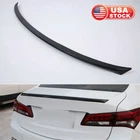 For 2015-2019 Acura TLX Rear Spoiler Tail Trunk Wing Lip Trim Carbon Fiber Style