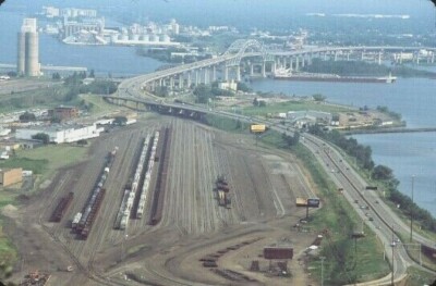 BNSF RICE'S POINT YARD DULUTH MN ORIGINAL DIA 17.07.21 T18-8