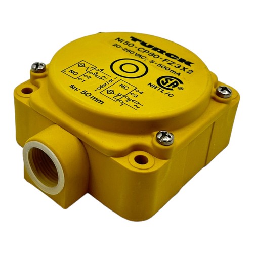 Turck Ni50-CP80-FZ3X2 Induktiver Sensor für industriellen Einsatz 20-250V AC - Picture 11 of 12