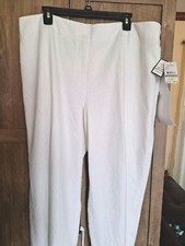 Nine West Neo classic New White Pants Sag Harbor Size 20W