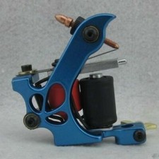 High Quality Alu Alloy 10 Wrap Coil Tattoo Machine Gun For Kit Power Supply