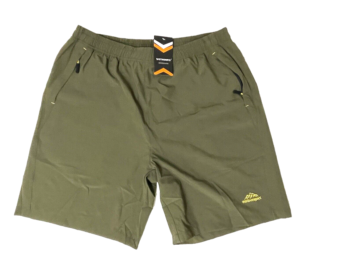 NWT Wothonpis Athletic Shorts Mens L 34x8 20