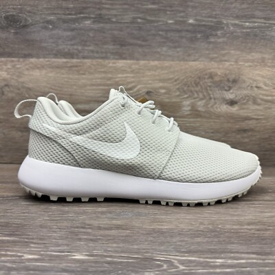 Nike Roshe Golf Shoes Cleats Turf Size Men Women Grey White  Spikeless