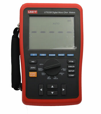 UNI-T UT620B Digitale Mikro-Ohm-Messgeräte 0,5 mΩ ～ 6 kΩ 10uΩ LCD-Zähler 60000