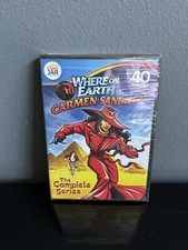 NEW Where on Earth is Carmen Sandiego: The Complete Series DVD 4-Disc Set SEALED