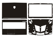 KH Laptop Protector Carbon fiber Sticker Skin Cover Guard for MSI GL63 15.6"