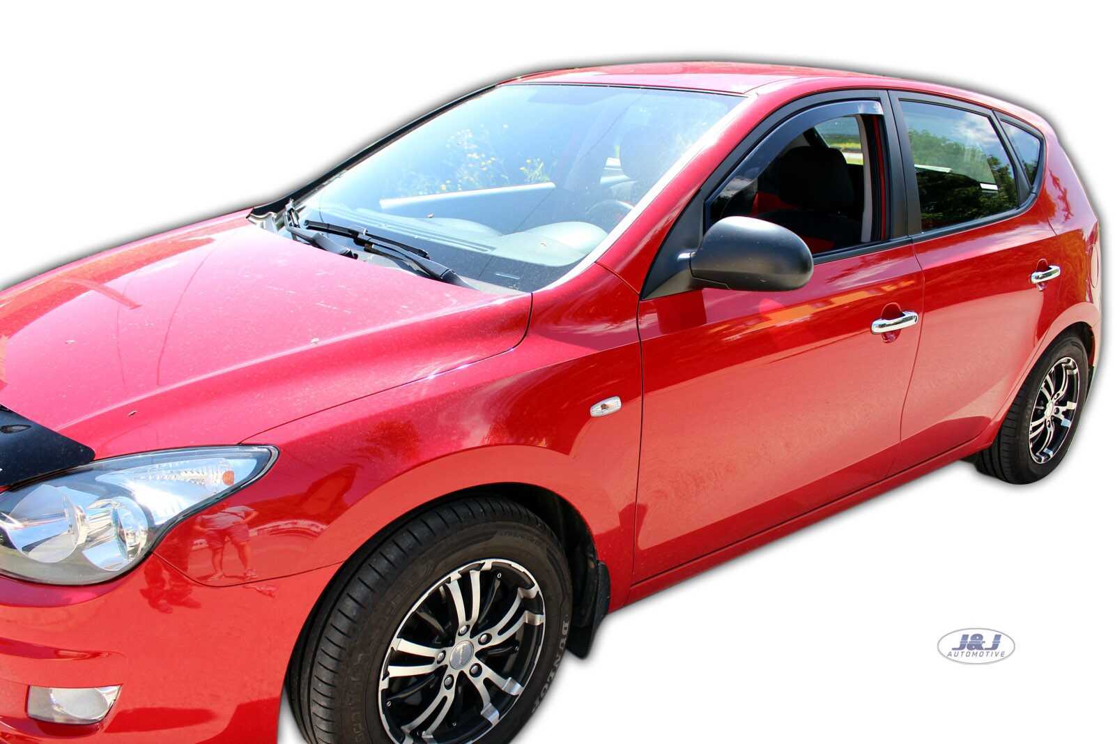 SET 2 DEFLETTORI ARIA  ANTITURBO ANTIVENTO per HYUNDAI i30 5 porte 2007-2012