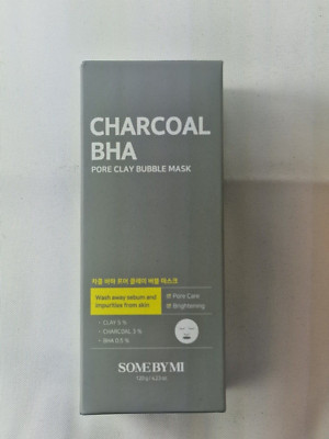 SOME BY MI - Charcoal BHA Pore Clay Bubble Mask - Aktivkohle-Reinigungsmaske