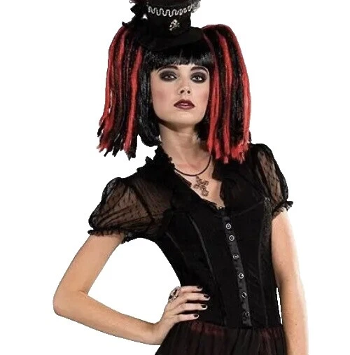 Blusa negra disfraces para mujeres