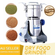 800G Electric Dry Food Grinder Machine Grains Spices Hebals Mill Cereal Grinding