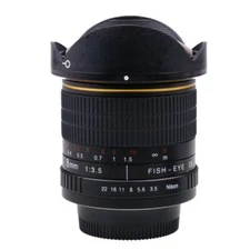8mm f/3.5 Super WIde Angel Fisheye Lens for Nikon D7000 D5200 D7100 D3200 D3300