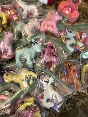 My Little Pony Huge Lot G3 G4 Hot Air Balloon Cotton Candy Cafe Salon And More