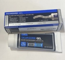 Silvasorb Silver Antimicrobial Wound Gel 1.5oz Tube