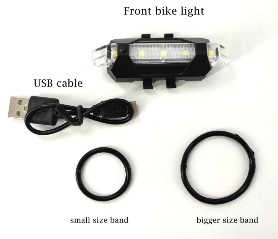 Small front online bike light