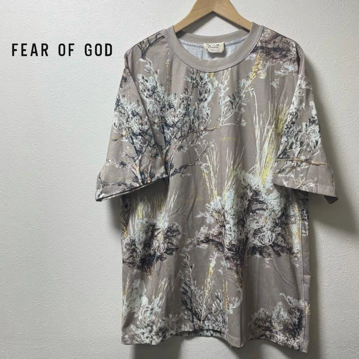 Fear Of God Prairie Ghost Camo T-Shirt From Japan