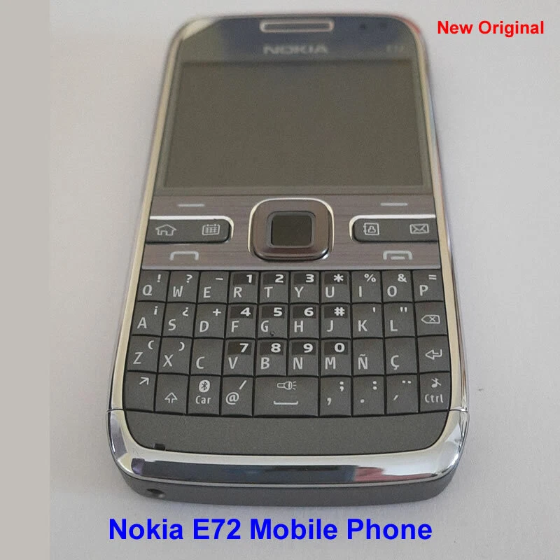 100% Genuine Original Nokia E72 WiFi 5MP 3G Unlock Mobile Phone+ 1GB card- Grey - Image 3 of 4