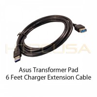 Asus Transformer Power Charger Adapter 6ft Extension Cable Black Asus Transformer Power Charger Adapter 6ft Extension Cable Black