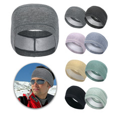 Winter Head Band Ear Muff Stretch Hair Band for Running Yoga Skiing Daily Wear