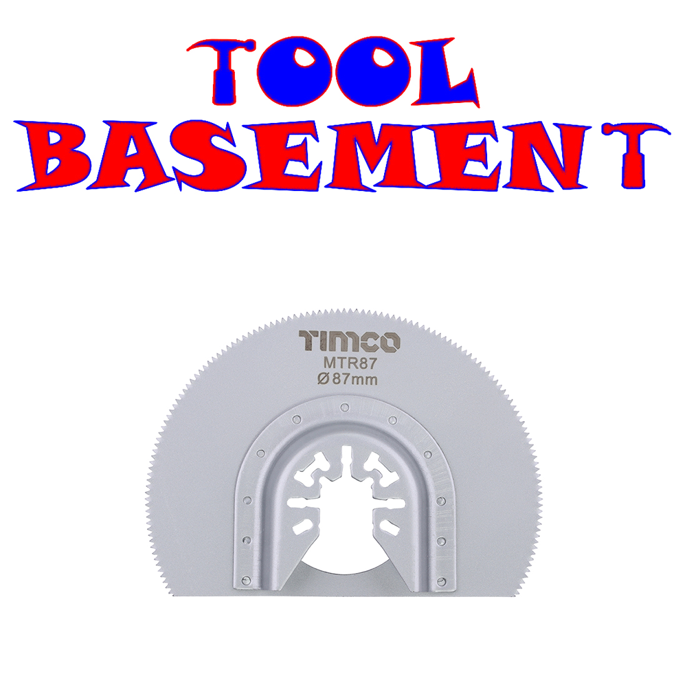Timco Multi-Tool Blade - Radial - For Wood Dia. 87mm - MTR87