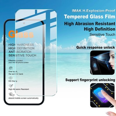 imak For Nothing Phone (4a), Shockproof 9H Tempered Glass Screen Protector Film