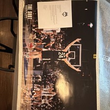 UConn Huskies Nuhas #24 Autographed Original Basketball Photo THE SHOT 2025