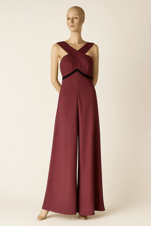 Vintage Hosenkleid Gugge Sigrid Mos – 70er Jahre – Studio-Stück – Gr. 38 Stretch - Bild 4 von 4