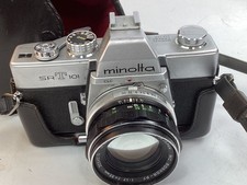 Minolta SRT-101 Camera with 55 mm f1.7 Lens, case, working FREE SHIP B4
