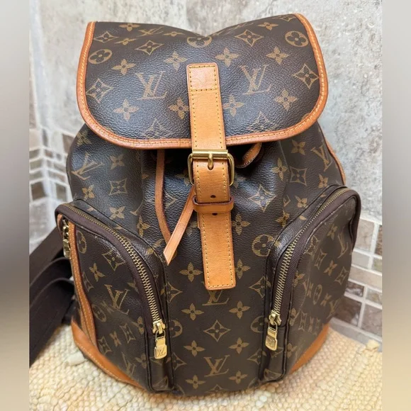 Louis Vuitton Monogram X-Large Sac A Dos Bosphore Backpack Pre-Owned Luxury Travel Bag