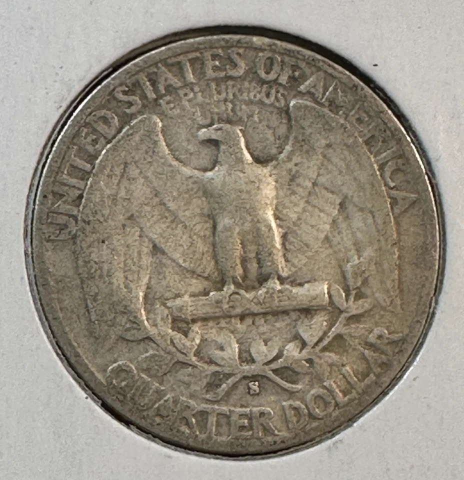 1943-S Doubled Die Obverse FS-017 Washington Quarter Nice Original Fine+ CHRC - Image 2 of 2