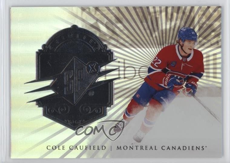 2024-25 SPx Finite Silver 21/399 Cole Caufield #F-5
