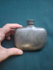 James Dixon And Sons Pewter Flask Antique  Pre  Owned