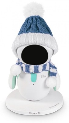 BerryBase Weihnachts Outfit, für Energize Lab Eilik Desktop Roboter, Mütze und