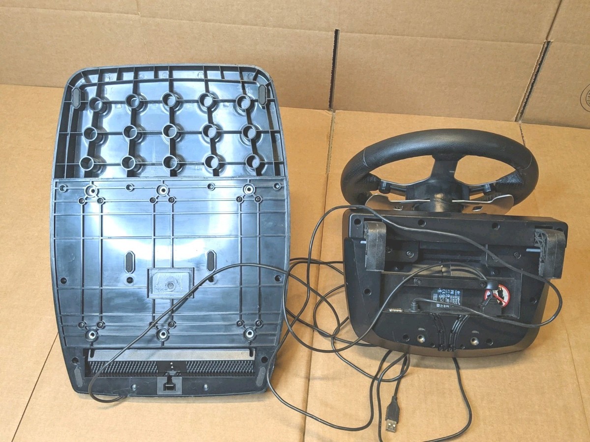 Logitech G25 Racing Wheel Package, Complete W/ Pedals & Power 