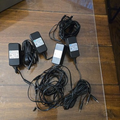 D56/Lemax AC/DC Adapters - 3V Power Supply (Lot of 4 - black)