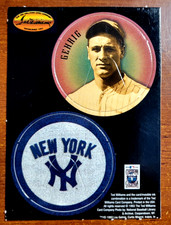 1993 Ted Williams Company Baseball New York Yankees Lou Gehrig POG