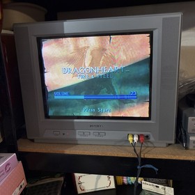 Dragonheart Fire & Steel (Sega Saturn, 1996) Complete w/Reg Card /Insert TESTED