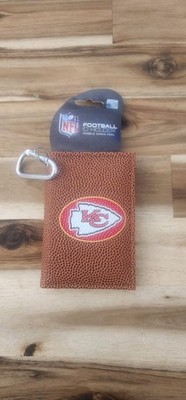 NFL Kansas City Chief's I.D. Wallet New with Tags Football Leather Card Holder