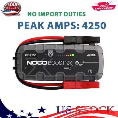#ad #ad Boost X 12 Volt 4250 Amp Lithium Jump Starter Ultrasafe bright 500 Lumens LED $289.65
