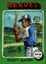 2025 Topps Shoebox Treasures by Andy Friedman Dusty Baker #56 28E
