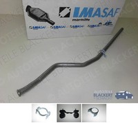 Imasaf Auspuff Mittelrohr MSD für Peugeot 206 SchräGh. 1.4 HDI 50KW