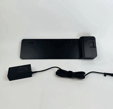 HP EliteBook Docking Station Black Rigid Plastic with Power Adapter