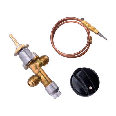 3/8'' LPG Propane Gas Fire Pit Safety Control Valve Kit Flame Failure Device M8