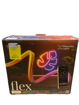 Twinkly Flex 6.5ft App-Controlled Flexible RGB Light Tube LED Lights (7169) O.Bo