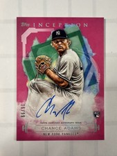 2019 Topps Inception - Rookies and Emerging Stars Autographs Chance Adams...