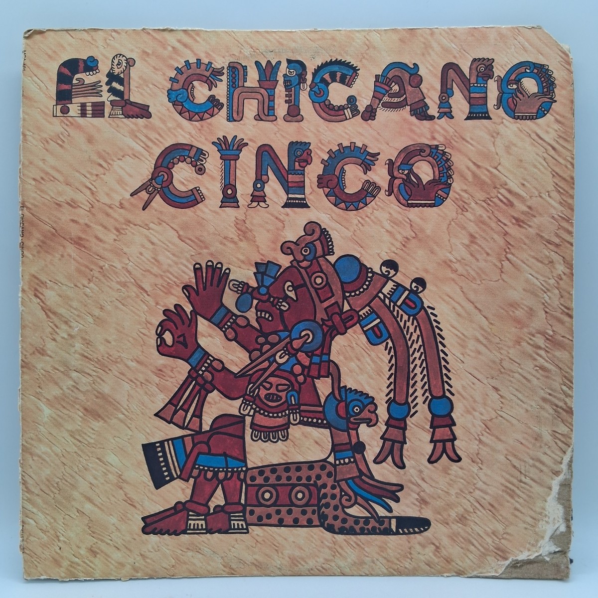 El Chicano - Cinco LP 1974 G+/VG- Vinyl 12