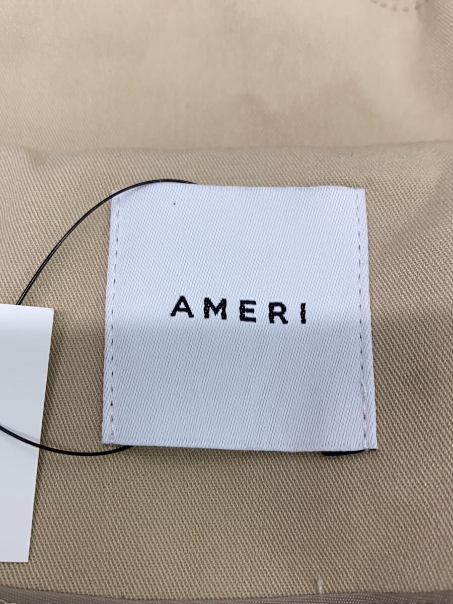 Ameri Pleated Trench Coat/-/Polyester/Beg/0181700… - image 3